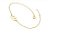 Pulseiras Personalizada  Letras em ouro amarelo e branco 18k - Imagem 2