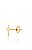 Piercing Cruz em ouro 18k - Imagem 1