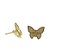 Brinco Borboleta com Diamantes em ouro 18k - Imagem 1