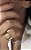Anel Letras chancela em ouro 18k - Imagem 5