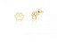 Brinco Pata Pet em ouro 18k - Imagem 1