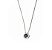 Colar Princess com Safira e Diamantes em ouro branco 18k - Imagem 1