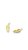 Brinco Folha em ouro amarelo 18k -2 - Imagem 2