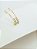 Brinco Silhueta com Diamantes em ouro 18k - Imagem 2