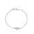 Pulseira Love com Diamantes em ouro branco 18K - Imagem 1