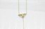 Colar Gravata Espírito Santo Proteção com diamantes em ouro amar - Imagem 3