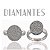 Anel Chuveiro com Diamantes em ouro 18k - Imagem 8