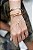 Pulseira Spider com Diamantes em ouro amarelo e branco 18K - Imagem 2