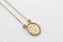 Colar Nossa Senhora Proteção com diamantes em ouro amarelo 18k - Imagem 3