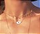 Colar Olho Grego em ouro amarelo 18k - Imagem 2