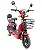 Bicicleta Elétrica Eco 350 Smart Ecobikes 350w 48v 12ah Vermelha - Imagem 1