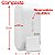 Dispenser Sabonete C/Res. 400ml Branco Compacta Urban Ref 8700 - Premisse - Imagem 2
