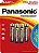 Pilha Alcalina AAA L6P5 - Panasonic - Imagem 1