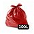 Saco Vermelho CS 100L 75X80X0,004 C/100 - Imagem 1