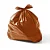 Saco Lixo Marrom 60L 53X58X0,40 Marrom c/100 - Imagem 1