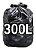 Saco Lixo Preto 300L 120X130x0,07 H3 C/50 - Imagem 1