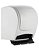 Dispenser para Papel Toalha Bobina Alavanca Branco - Plestin - Imagem 1