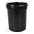 Lixeira Inox Redonda C/Pedal 8L Polido - Mood - Imagem 1