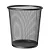 Cesto P/Lixo Metal 8L Aramado / Telado Preto- Mood - Imagem 1