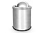 Lixeira basculante 5 l aço inox - Powermaid - Imagem 1