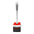 Escova sanitária com suporte tam único branco/ cinza - Powermaid - Imagem 1
