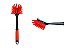 Escova fácil alcance tam único vermelho/ cinza - Powermaid - Imagem 1
