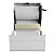 Dispenser c/ alavanca p/ toalha bobina branco - Brave - Nobre - Imagem 6