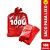 Saco Lixo CS 100L 75X80X0,40 Vermelho C/100 UND - Imagem 1