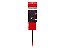 Mop flat Chenile vermeho/cinza - Powermaid - Imagem 1