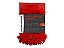 Luva microfibra Chenile Vermelho - Imagem 1