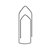 Clips 4/0 Galvanizado Metálico C/50 - Imagem 1