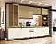 Cozinha Nova Dubai  Louro Freijo/Champagne 100% MDF - Imagem 1