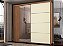 Roupeiro Tesla Nature/Champagne 100% MDF - Imagem 1