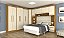 Quarto Modulado América  Freijó/Off Whitte - Imagem 1