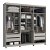 Roupeiro Newton Cinza 100% MDF - Imagem 2
