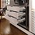 Roupeiro Malthus Cinza 100% MDF - Imagem 3