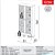 Estante com 2 Portas de Vidro e 1 Gaveta C704 WJ Dalla Costa - Imagem 2