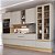 Cozinha Everest MDF Panna/Carvalho Delmarco - Imagem 1