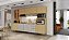 Cozinha Ibiza Louro Freijo/Cinza 100% MDF - Imagem 1