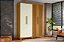 Roupeiro Viena MDF Freijo/Off White 172.550 - Imagem 1