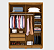 Roupeiro Viena MDF Freijo/Off White 172.550 - Imagem 2