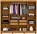 Roupeiro Italia MDF Freijo/Off White 175.550 - Imagem 2