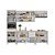 Cozinha Modulada Bari Branco 100%MDF - Imagem 2