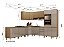Cozinha Modulada Cora Freijo/Mocca 100% MDF - Imagem 2