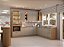 Cozinha Modulada Vitra Freijo/Mocca - Imagem 1