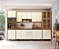 Cozinha Mira Mascavo/Champagne 100% MDF - Imagem 1