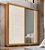 Roupeiro Lumen Nature/Champagne 100% MDF - Imagem 1