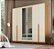 Roupeiro Voltaire Nature/Champagne 100% MDF - Imagem 1