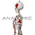 Esqueleto 168 cm, Articulado, com Inserções Musculares, Suporte e Base com Rodas - TGD-0101-AN - Imagem 2