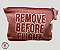 Bolsa Necessaire REMOVE BEFORE FLIGHT - Imagem 1